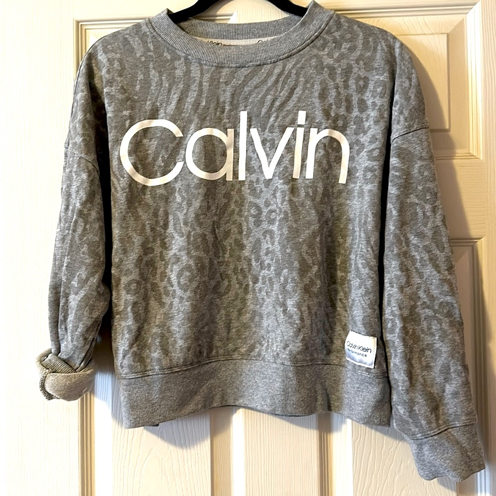 Calvin Klein pull over sweatshirt